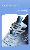Zapatos deportivos de marca para hombre, zapatillas cómodas transpirables para correr, zapatillas gruesas, zapatos de correr en el exterior, zapatillas de deporte con parte inferior gruesa - details 5