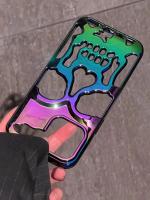 Funda de Teléfono con Diseño de Calavera Mate Disipación de Calor Hueco - details 5