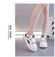Nuevos zapatos deportivos y de ocio, zapatos blancos versátiles de suela gruesa - details 15