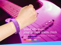 Pulsera inteligente Digital LED con termómetro, pulsera con alarma de vibración, resistente al agua, para estudiantes - details 4