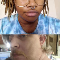 Pendientes de aro de titanio ASTM G23, Piercing corporal Labret sin costuras, segmento con bisagras, anillos de Nariz de gran tamaño, 10G-6G, 2,5mm-4mm, 1 unidad - details 6