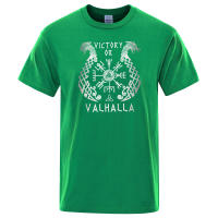 Camiseta con Estampado de Leyenda Vikinga para Hombre, Prenda de Algodón, Manga Corta, Estilo Retro, Valhalla Odín, Camisa Clásica de Verano, 2022 - details 15