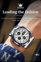 Reloj Digital de Acero Inoxidable TAXAU Chronógrafo Impermeable para Hombres Alarma Luminosiva - details 10