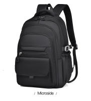 Mochilas versátiles de color sólido de gran capacidad para hombres y mujeres, mochilas casuales y sencillas para parejas - details 11