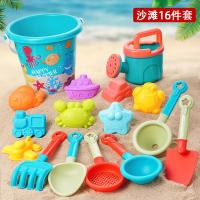 Conjunto de playa de verano, juguetes para niños, cubo de plástico para cavar arena, botella de riego, palas, juego de agua de playa para niños, herramientas de juguete - details 7