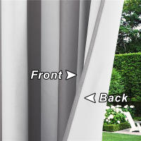 RYB-cortina de rayas verticales para exteriores, cortina opaca resistente a la decoloración con ojal a prueba de óxido para porche, Playa y Patio - details 23