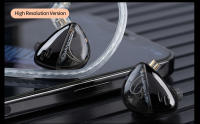 Auriculares con cable KZ Libra, auriculares estéreo HIFI para música, auriculares internos AUX de 3,5mm, auriculares con unidad de sonido dinámico de banda ultraancha con micrófono HD - details 1
