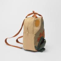Mochila de Niños Bordada de Dinosaurio Bolsa de Escuela de Lona para Niños y Niñas - details 4