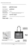 Nueva Bolsa Tote de Nicho para Mujeres de Cuero Genuino de Gran Capacidad, Maletín para Laptop, Bolsa de Viaje de Cuero de Vaca Negro - details 18