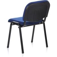 confidente XT 600 Tela Negro/Azul, Silla visitante, tapizadas, Respaldo ergonómico, Apilable - details 3