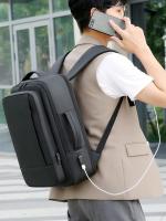 Mochila Oxford de gran capacidad para hombre, morral de viaje con carga USB, para negocios, para ordenador - details 38