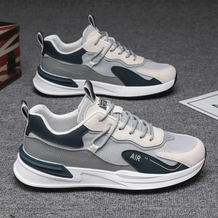 Zapatillas de críquet para hombre, zapatos deportivos informales, versátiles, transpirables, de malla, nuevas - 1
