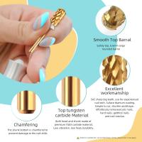 HYTOOS 5XC broca de seguridad para uñas acrílicas, broca de carburo de barril superior redondeado para uñas, removedor de Gel grueso, accesorios de manicura - details 3