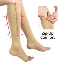 Calcetines de compresión antivenas varicosas, cuidado médico, Edema de circulación sanguínea, calcetines hasta la rodilla para diabéticos - details 3
