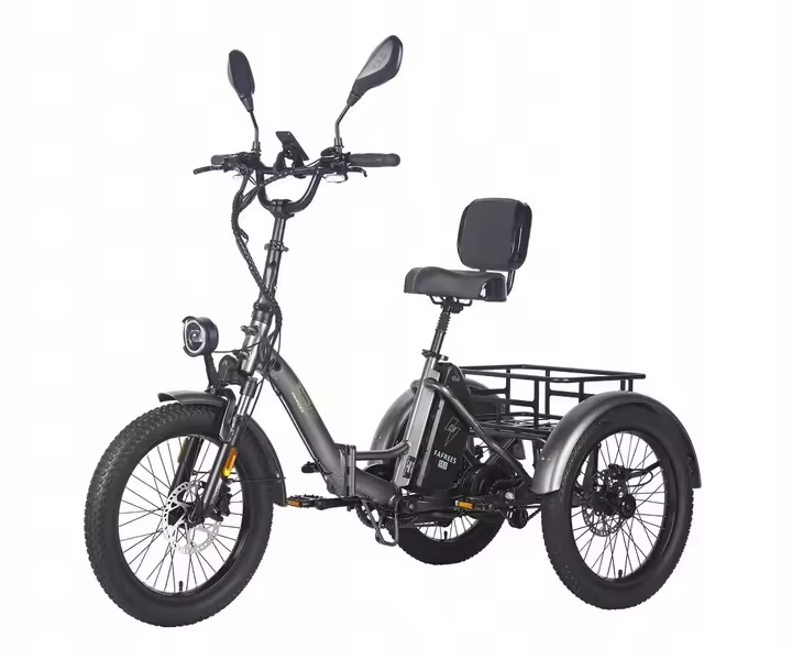 FAFREES F20 Mate bicicleta eléctrica plegable 750W 48V23.45AH 30KM/H versión gris - 1