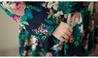 Vestido Vintage de Algodón de Manga Larga Talla Grande, Elegante y Suelto para Mujeres - details 53