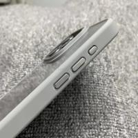 Funda de Metal con Marco para iPhone Cubierta Suave de Acrílico Transparente a Prueba de Golpes - details 4