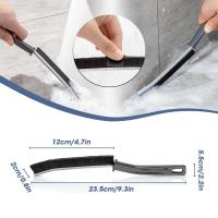 Cepillo de limpieza de cerdas duras para grietas, Cepillo de limpieza de lechada, Herramienta de limpieza profunda, 3 piezas - details 1