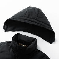 Chaqueta Parka de Invierno Desmontable Cálida, Gruesa, A Prueba de Viento para Hombres Moda Casual - details 8