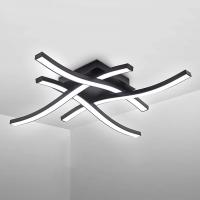 Lámpara de Techo LED Ajustable de 48W con Control Remoto XUNATA Moderna con Diseño de Garfork para Decoración de Dormitorio Material de Aluminio Fuente de Luz LED Ajustable - details 4