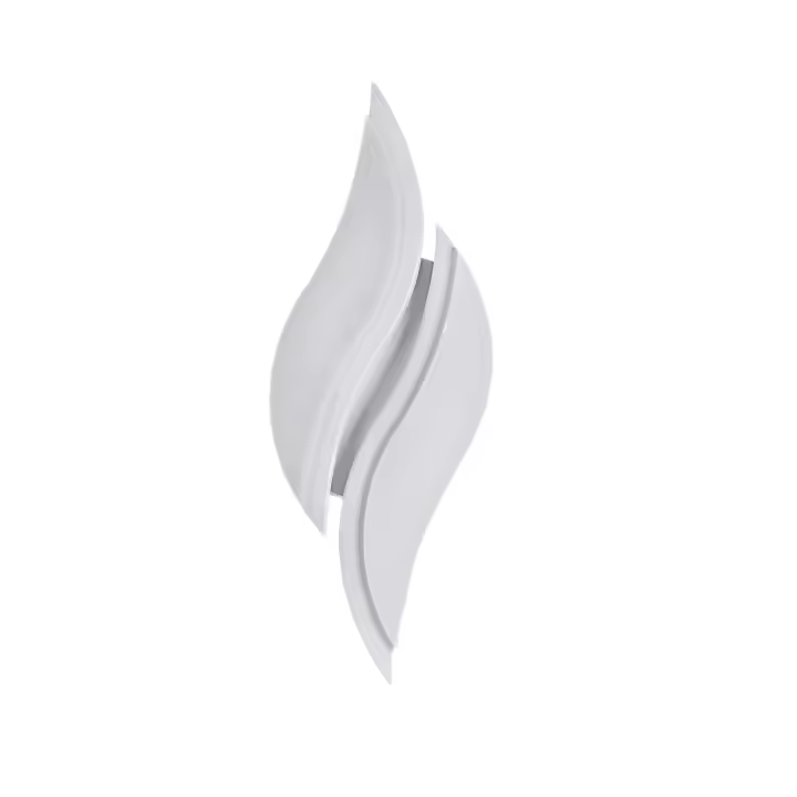Aplique LED Acrílico, Goeco, Blanco, 20W, 29*10*5cm, Luz Cálida 3000K 220V - 1