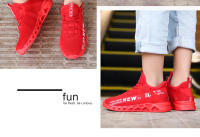 Zapatillas de deporte de punto antideslizantes para niños, zapatos deportivos ligeros para correr, moda para niños - details 22