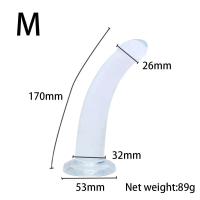 Leten-tapones transparentes para mujer y hombre, consolador suave, tapón Anal de próstata, masturbación vaginal, dilatador Anal, juguetes sexuales - details 2