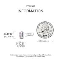 Encanto de Cuentas de Plata de Ley S925 100% Originales para Mujer Joyería DIY Material Principal de Zirconio Pulsera Ajuste de 3mm - details 10