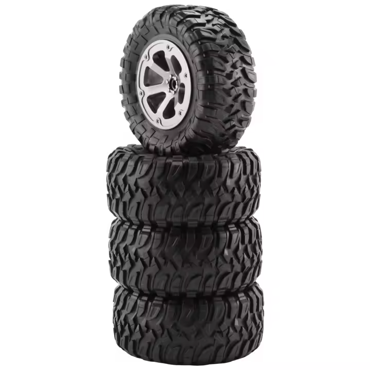 Mejora de Rueda de Neumático de 73mm para C14 C24 B24 B36 MN D90 MN-90 MN99S FY003 FY004 RC Car - 1
