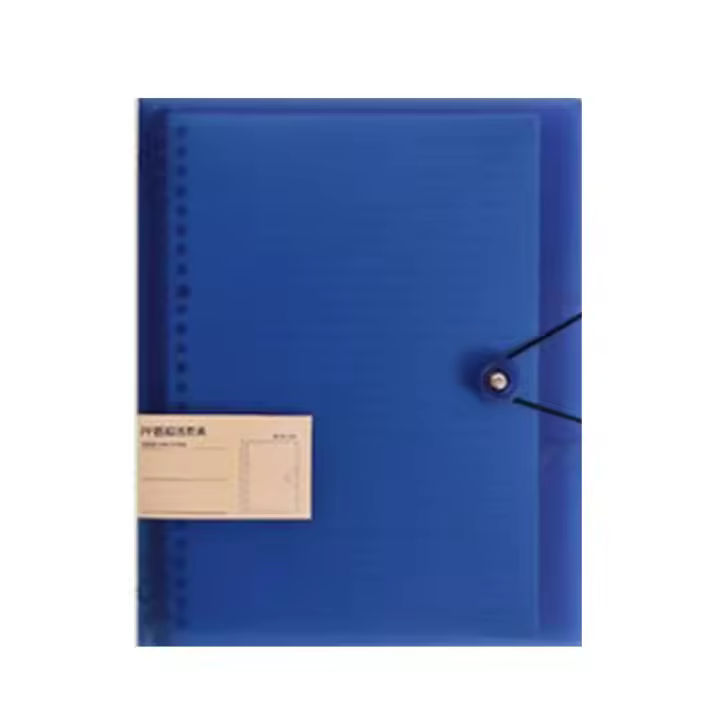 Cubierta interior A5/B5/A4, cubierta de carpeta para cuaderno, carpeta DIY, carcasa de cuaderno de hojas sueltas, cubierta de carpeta de archivos A4 transparente de 8 agujeros - 1