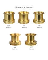 Shimano-carrete de pesca Activecast Surfcast, bobina de pesca de bajo perfil para playas de agua salada, 3,8: 1 - details 2