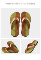 Nuevas chanclas de los hombres zapatillas de verano de los hombres antideslizante tendencia de la moda de la playa al aire libre zapatillas frescas - details 22