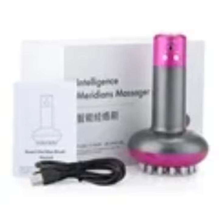 Máquina de drenaje linfático, cepillo de masaje corporal meridiano eléctrico, microcorriente, anticelulitis, aparato de fisioterapia Guasha - 1