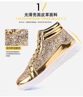 Zapatillas Retro de buena calidad para hombre, zapatos dorados de tendencia a la moda con cierre de cordones, forro de malla para temporada de otoño - details 5