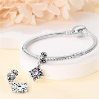 Cuentas de Zirconia Brillantes para Brazalete Original de Plata  925 Estilo Encantador Joyería de Hilo Pulsera de Plata 925 con Cuentas de Estrella - details 3