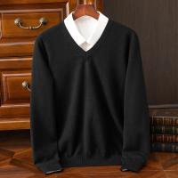 Jersey grueso para Hombre, ropa clásica cálida con cuello en V para otoño e invierno, Jersey para Hombre - details 25