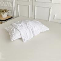 Juego de Ropa de Cama con Flores Torsas de Alta Calidad Duvet Cover Set Pleatado Artesanal Cubierta de Manta Doble para Colchón y Cama Reina - details 9