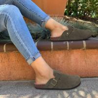 Zapatillas de Corcho de Gamuza a la Moda para Hombres Sandalias de Soporte para Arco - details 17