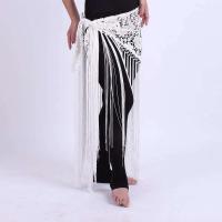Ropa de baile de mezclilla hecha a mano para mujer, borla, cinturón de crochet triangular, danza del vientre, pañuelo de cadera ENCE - details 4