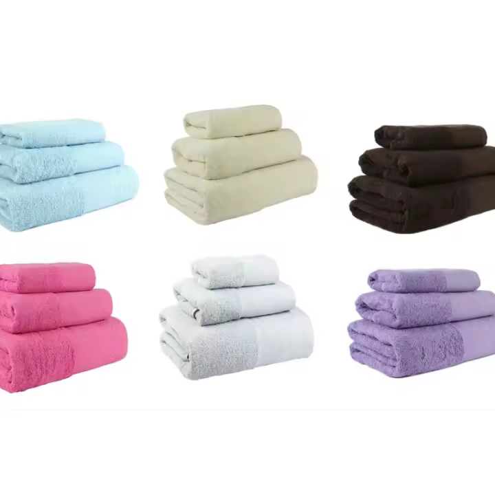 Juego de Toallas de Textil-Hogar 100% Algodón Toalla de Baño, Toalla de Manos, Toalla de Cara - 1
