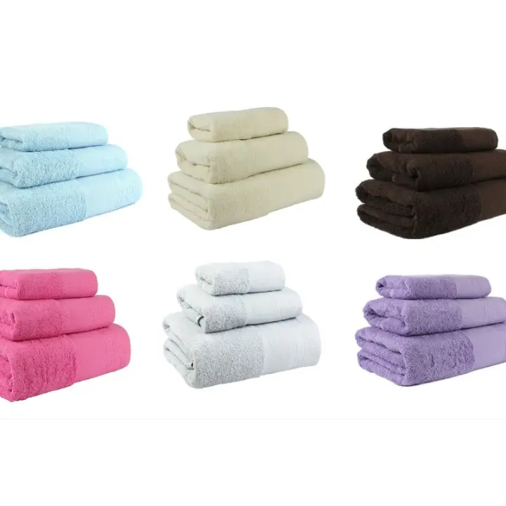 Juego de Toallas de Textil-Hogar 100% Algodón Toalla de Baño, Toalla de Manos, Toalla de Cara - 1
