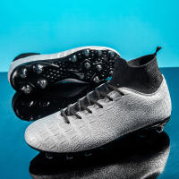 Zapatos de fútbol de caña alta, tacos para hombres y mujeres, adolescentes, estudiantes de secundaria, juego de tacos rotos - details 3