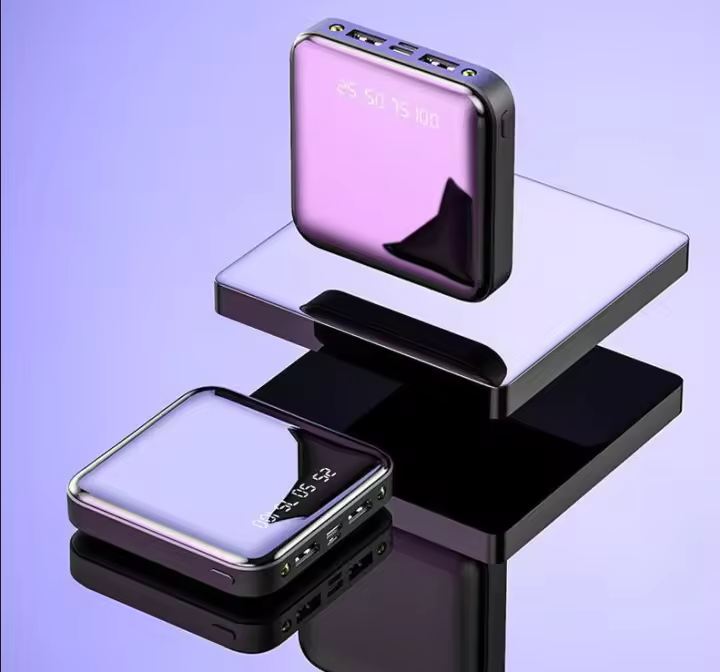 Mini cargador de energía móvil de 3 secciones para banco de 10000 mAh - 1