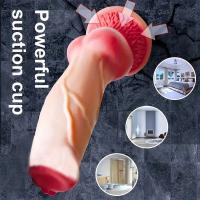 Leten Monstruo Realista Doble Penetración Anal Plug Masaje Intensivo para Mujeres Hombres - details 5