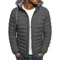 Chaquetas con capucha para hombre, abrigos masculinos, Otoño e Invierno - details 5