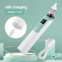 Absorbente Nasal Eléctrico para Bebé, Limpiador Silencioso, Rinitis de Obstrucción Niños - details 11