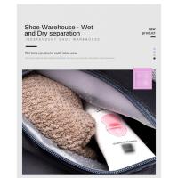 Bolsa de viaje de gran capacidad Weekender bolsas de Lona de noche with Para Zapatos bolsas de fitness Deportivo para Mujeres - details 6