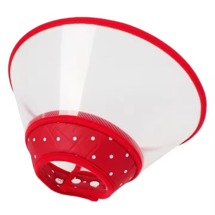 Accesorios de plástico antilamer para mascotas, Collar para heridas para cirugía, cubierta de protección para gatos, Collar isabelino, collares de recuperación para gatos - 1