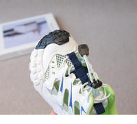 Sandalias deportivas de verano 2025 para niños, nueva moda con suela suave, zapatos antideslizantes para niñas, zapatos de playa con puntera hueca para niños. - details 12