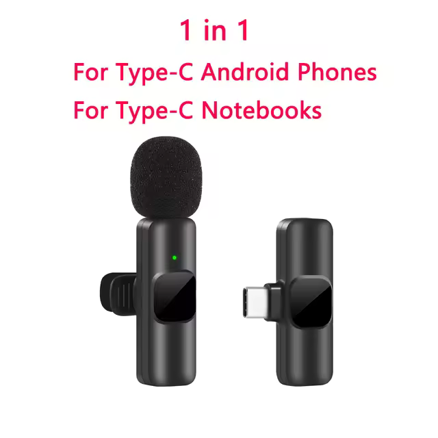 GGMM Micrófono Lavalier Inalámbrico 2023 para Grabación de Vídeo y Audio Portátil Mini Mic para iPhone Android Transmisión en Vivo para Juegos - 1